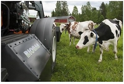 трактор Valtra на биогазе